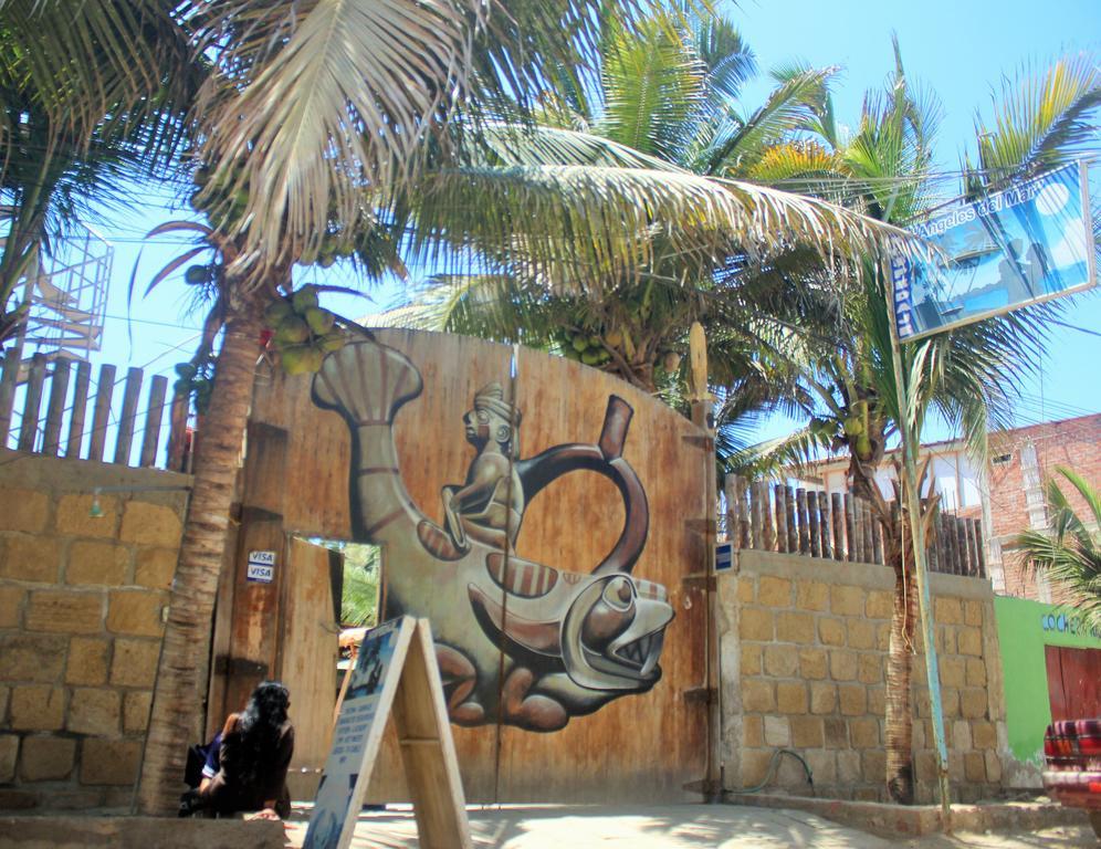 Angeles Del Mar Hotel Máncora Kültér fotó