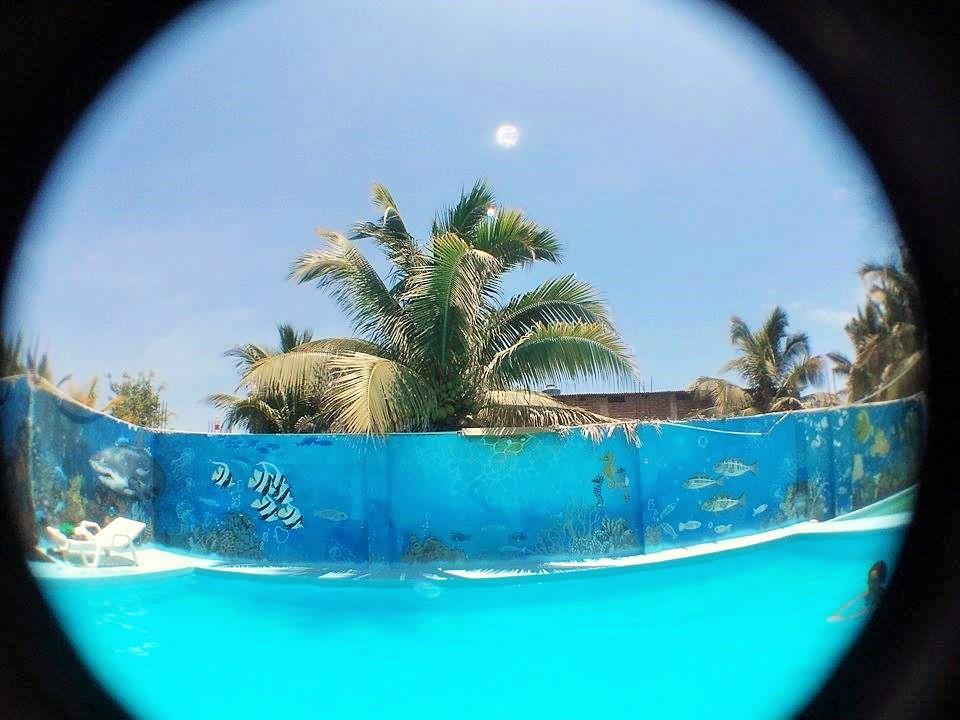 Angeles Del Mar Hotel Máncora Kültér fotó