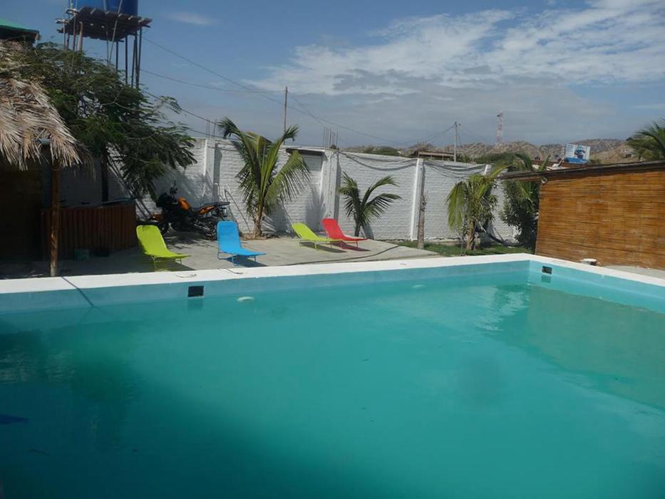 Angeles Del Mar Hotel Máncora Kültér fotó